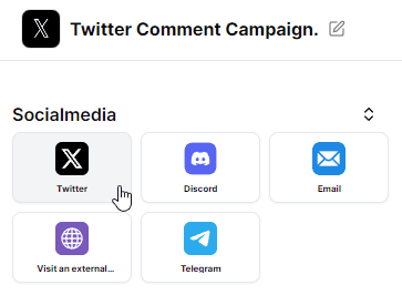 Twitter Comment App