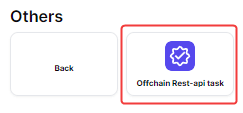 Select Offchain Rest API Task