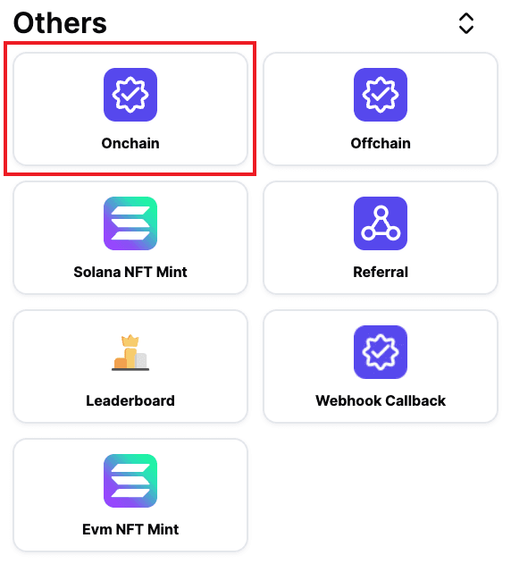 Select onchain