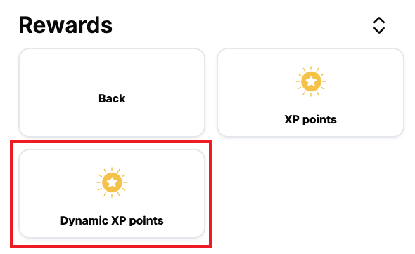 Select Dynamic XP points