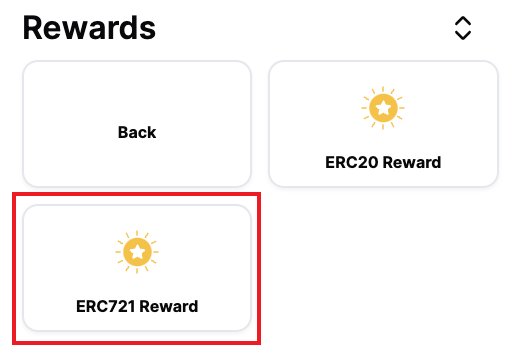 Select ERC721 rewards